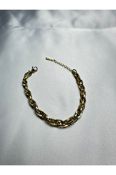 Mutenaura Stainless Steel Chain Bracelet Men