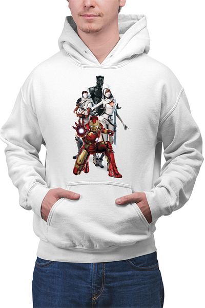OEM Men's Hoodie Ironman Stark Armor Avengers Suit Panther PUBG