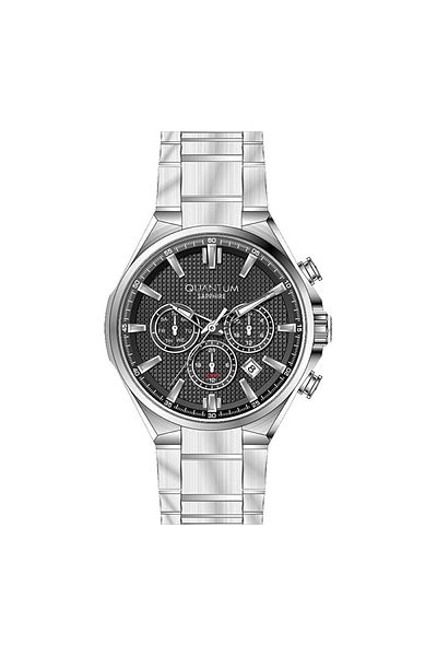 Quantum Pwg1202.350 All Functions Active 10 Atm Water Resistant Steel Case Steel Band Sapphire Glass