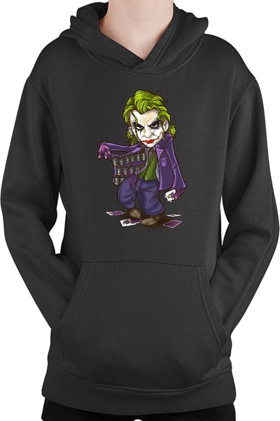 OEM Kids Hoodie Joker Boom Smile Inventor Clown Arthur Fleck