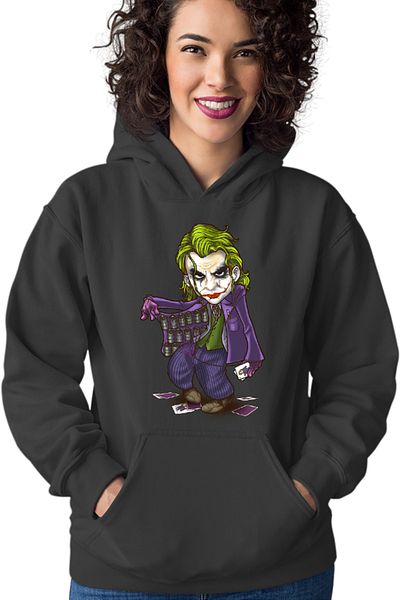 OEM Women's Hoodie Joker Boom Smile Inventor Clown Arthur Fleck