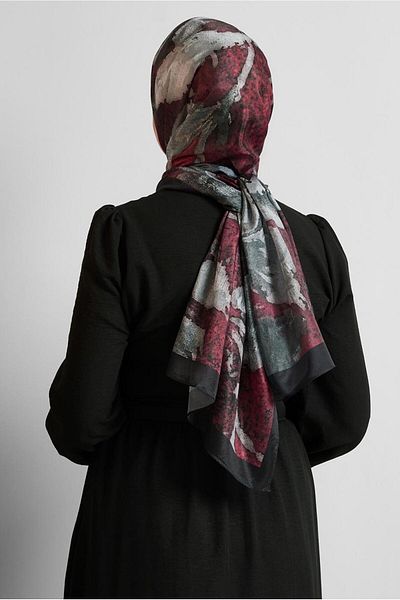 Alvina Patterned Shawl 8549