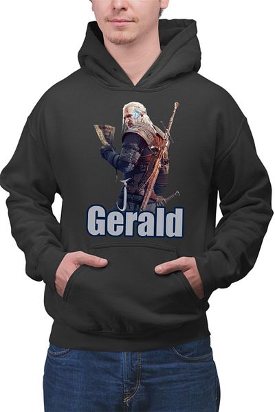 OEM Men's Hoodie Witcher Gerald Medieval Game