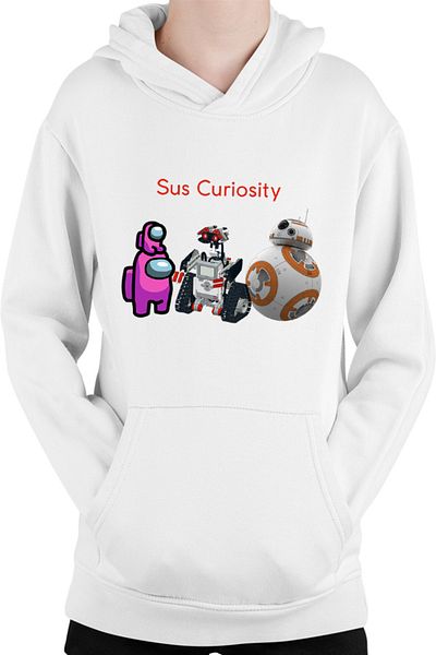 OEM Amon Curiosity NASA Star Wars Robots Kids Hoodie