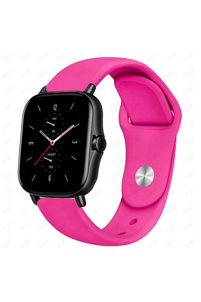 Choice 20mm watch band Barbie powder 20 22mm Silicone band For Amazfit GTS 3/2/2e/GTS2 Mini/GTR 42mm/47mm/G