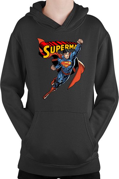 OEM Kids Sweatshirt Superman Vintage Logo Supernatural Fantasy American