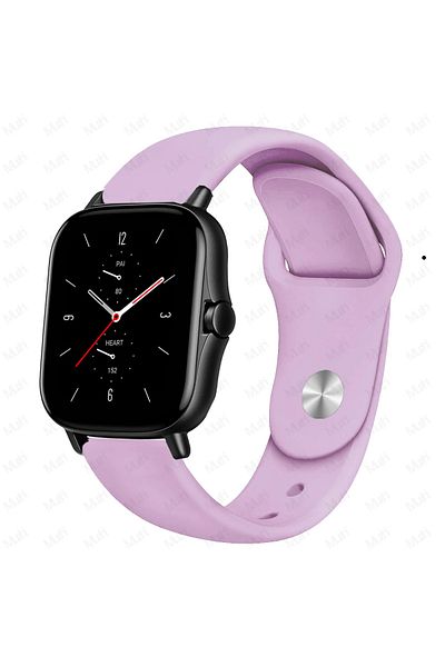 Choice 20mm watch band lavender 19 22mm Silicone band For Amazfit GTS 3/2/2e/GTS2 Mini/GTR 42mm/47mm/GTR 3/