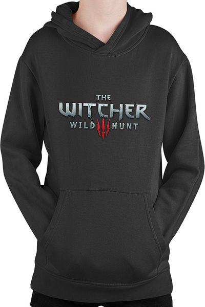 OEM Hanorac Copii Witcher Wild Hunt Logo Paranormal Monsters