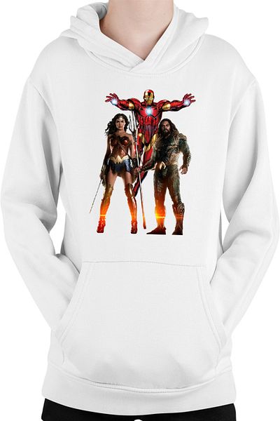 OEM Hanorac Copii Aquaman Wonder Woman Ironman Protect Sea