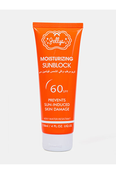 JELLYS واقي شمس مرطب بعامل حماية من الشمس SPF60، 118 مل