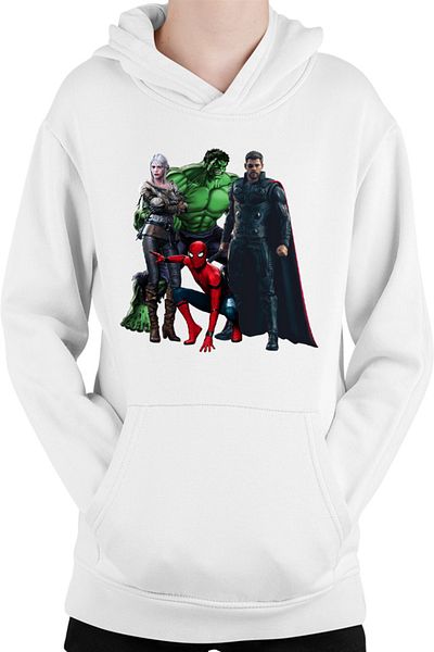 OEM Witcher Ciri Magician Spiderman Captain America Kids Hoodie
