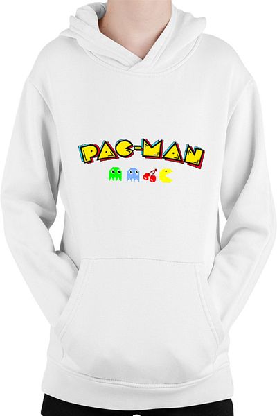 OEM Kids Sweatshirt Pac Man Single Game Cherry Abilities Puzzle Eat