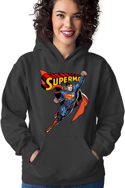 OEM Hanorac Femei Superman Vintage Logo Supranatural Fantasy American
