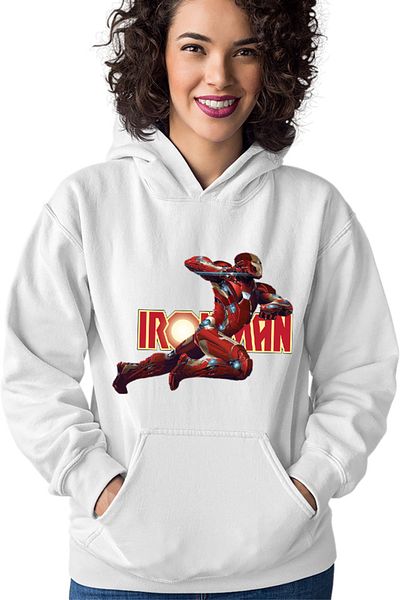 OEM Women's Hoodie Ironman Logo Light Heavy Strong Alpha Fire Hot