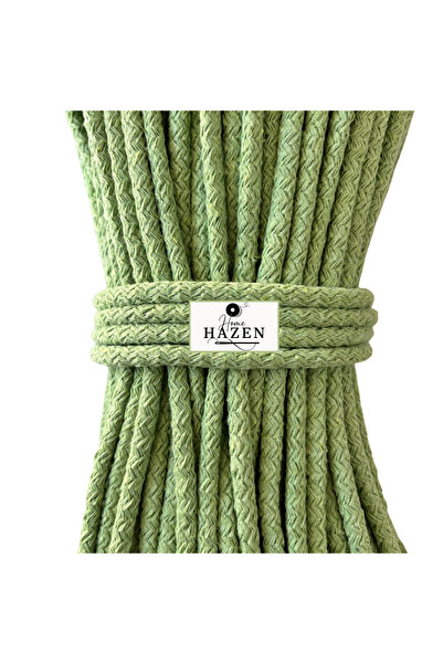 Hazen Home Kordon İp Pamuklu 6-7 mm 45-50 Metre 1 Kg İp Sepet Supla Çanta - F...