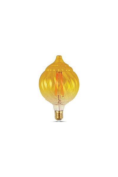Braytron Bec LED decorativ cu filament BEC 4W LM125 350LM 2200K E27