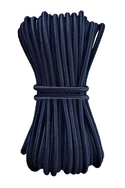 hapshoe Στρογγυλό ελαστικό Navy Blue 5 μέτρων 2 mm