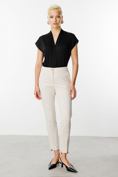 Ekol Skinny Trousers with Elastic Waist