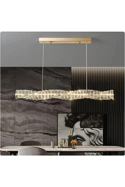 KARAZ Crystal chandelier 1.20m long