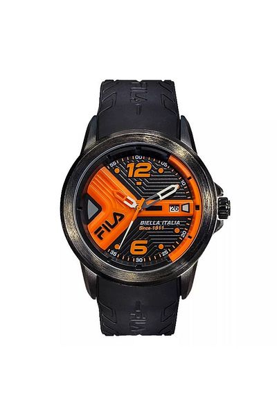 Fila Adult Unisex Analog Watch, Black 38-170-203, 43 mm