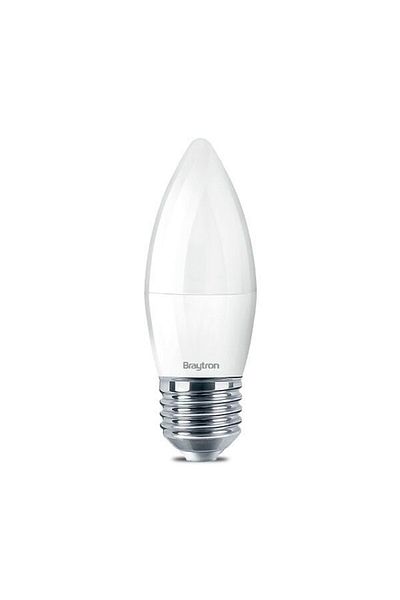 Braytron BEC LED 5W C37 PLS 6500K E27 450LM LUMANARE