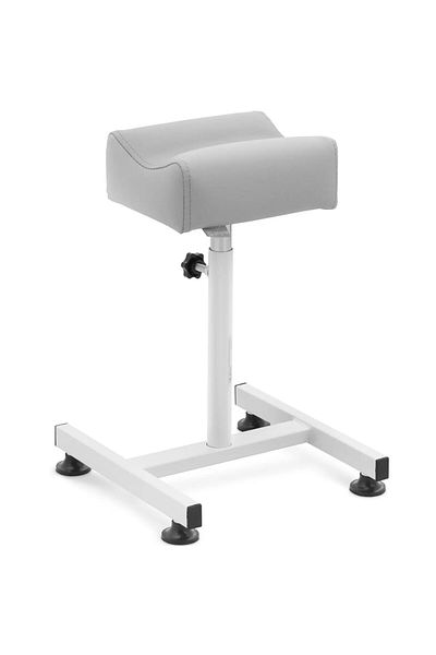 Physa Podnóżek kosmetyczny do pedicure 24x22cm wys. 47-67cm - szary