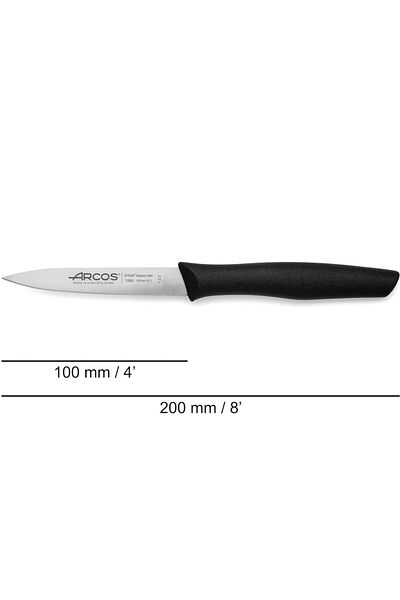 ARCOSS Nóż do obierania warzyw owoców spiczasty NOVA dł. 100/211 mm