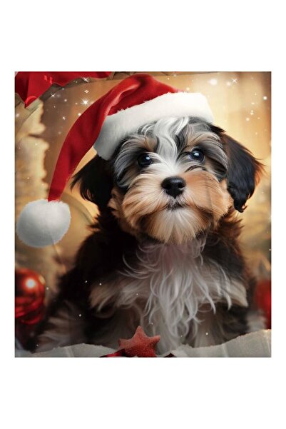 OEM Set Lenjerie de pat dublu, model Craciun 3D, 6 piese, Bumbac Finet