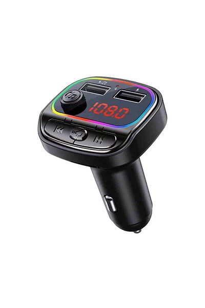 BGRJ Automotive Kit auto modulator FM BGRJ-C21, player MP3, USB, încărcare rapidă