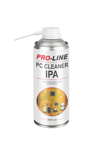 PROLINE PC CLEANER IPA płyn do czyszczenia elektroniki PRO-LINE spray 400ml