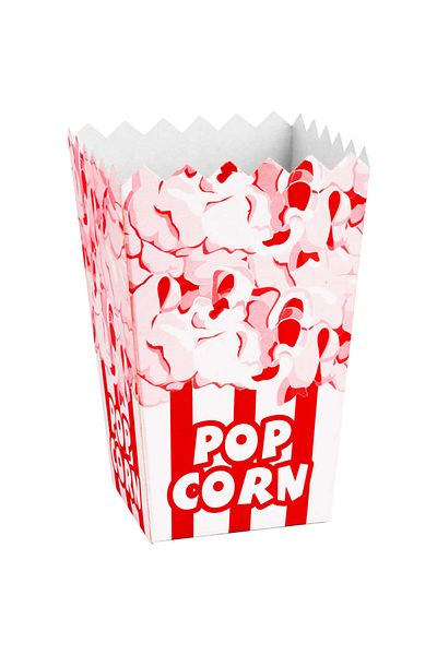 GSG24 Pudełko kartonik na PopCorn 7x14.5x9cm ŚREDNI 0.75L 100szt.