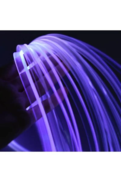 BGRJ Automotive RGB wire 3m car ambient light, USB plug, 7 colors
