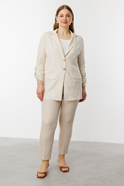 Ekol Панталон с тесни крачоли с еластична талия