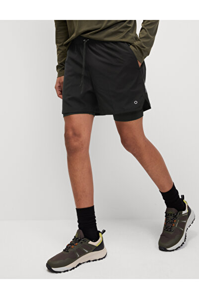 Marks & Spencer Regular Fit Çift Katmanlı Şort