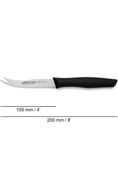 ARCOSS Cuțit zimțat pentru brânză NOVA, lungime 105 mm