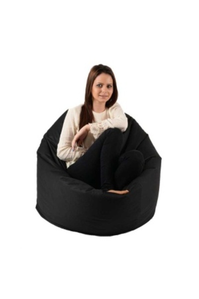 Pufrelax Fotoliu Relaxo Xl, Material Impermeabil - Negru