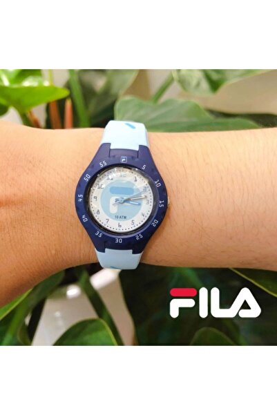 Fila Kids Unisex Analog Watch, Blue 38-204-105, 26–30 mm