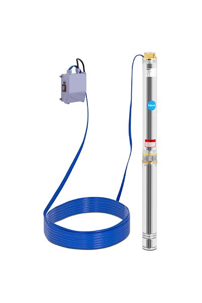 Hillvert Pompă de adâncime din oțel inoxidabil 9000 l/h până la 72 m