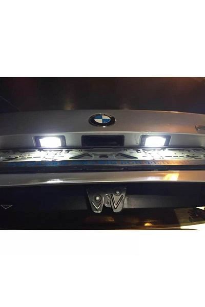 BGRJ Automotive Lampe LED pentru numere de înmatriculare BMW E90, E60, E39, X5 E70, X1 E84
