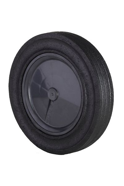 PROLINE Roată pentru container de gunoi din cauciuc, diametru 250 mm