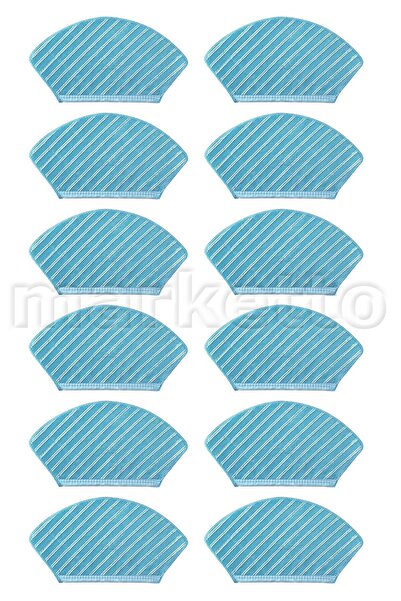 Supurgeavm سامسونج Powerbot-S VR7700BM روبوت 12 قطعة قماش ممسحة متوافق