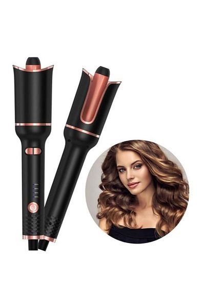 COOYA Hair Curler,Automatic Curling Iron with 4 Heat Settings,Safety Shut Off