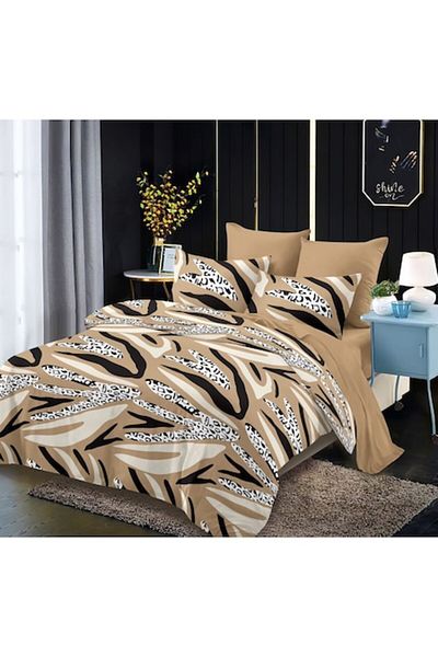 OEM Double Bedding Set, 6 Pieces, 2 People, 230x250cm, Finet, Multicolor