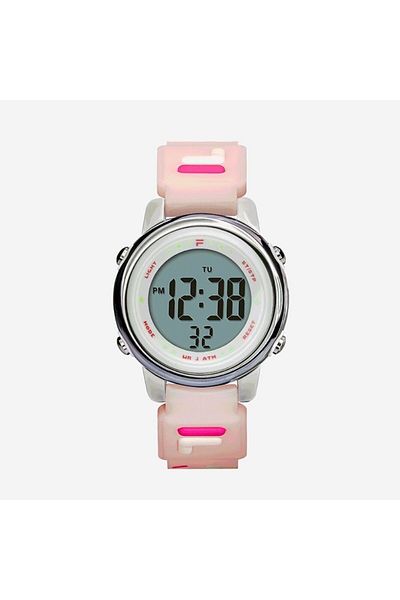 Fila Kids Girls Digital Watch, Pink 38-218-003, 34 mm