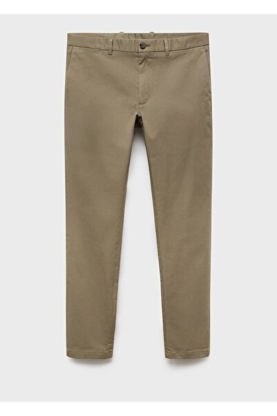 MANGO Man Dar kesim serj chino pantolon