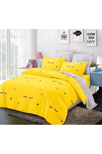 OEM Double bed linen set, Spring, 6 pieces, 235x250cm, Finet, Multicolor