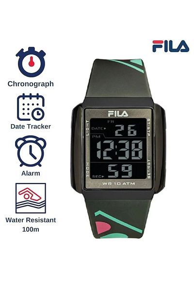 Fila Adult Unisex Analog Watch, Gray 38-325-003, 40 mm