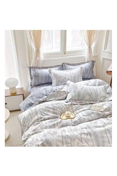 OEM Double bedding set, meadow flowers print, 2 persons, 240x250cm, finet, multicolor