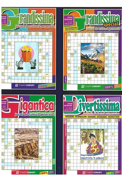 OEM Pachet integrame avansati : Grandissima, Grandissima special, Gigantica, Divertissima