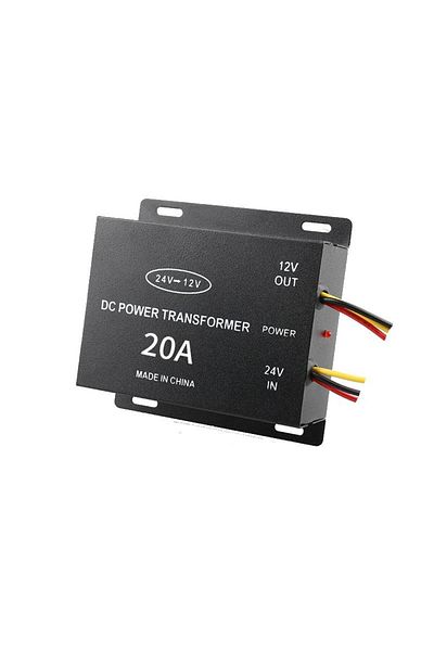 BGRJ Automotive Car converter 20A voltage 24v to 12v
